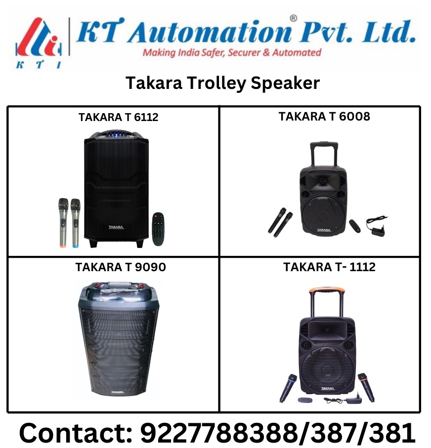 Trolley Speaker T-6008 - Application: Restaurant