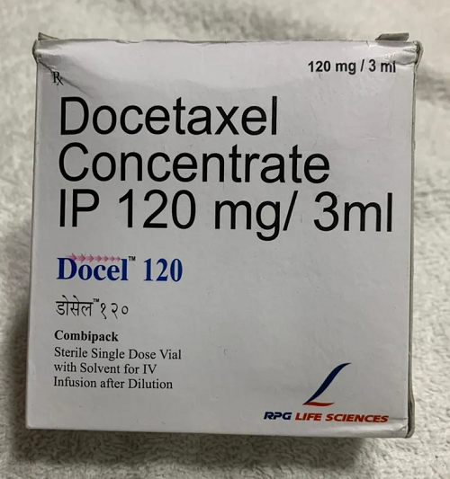 Docetaxel 120mg Injection - Physical Form: Liquid