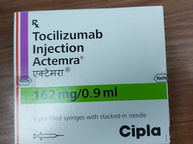 Tocilizumab 162Mg Injection - Physical Form: Liquid