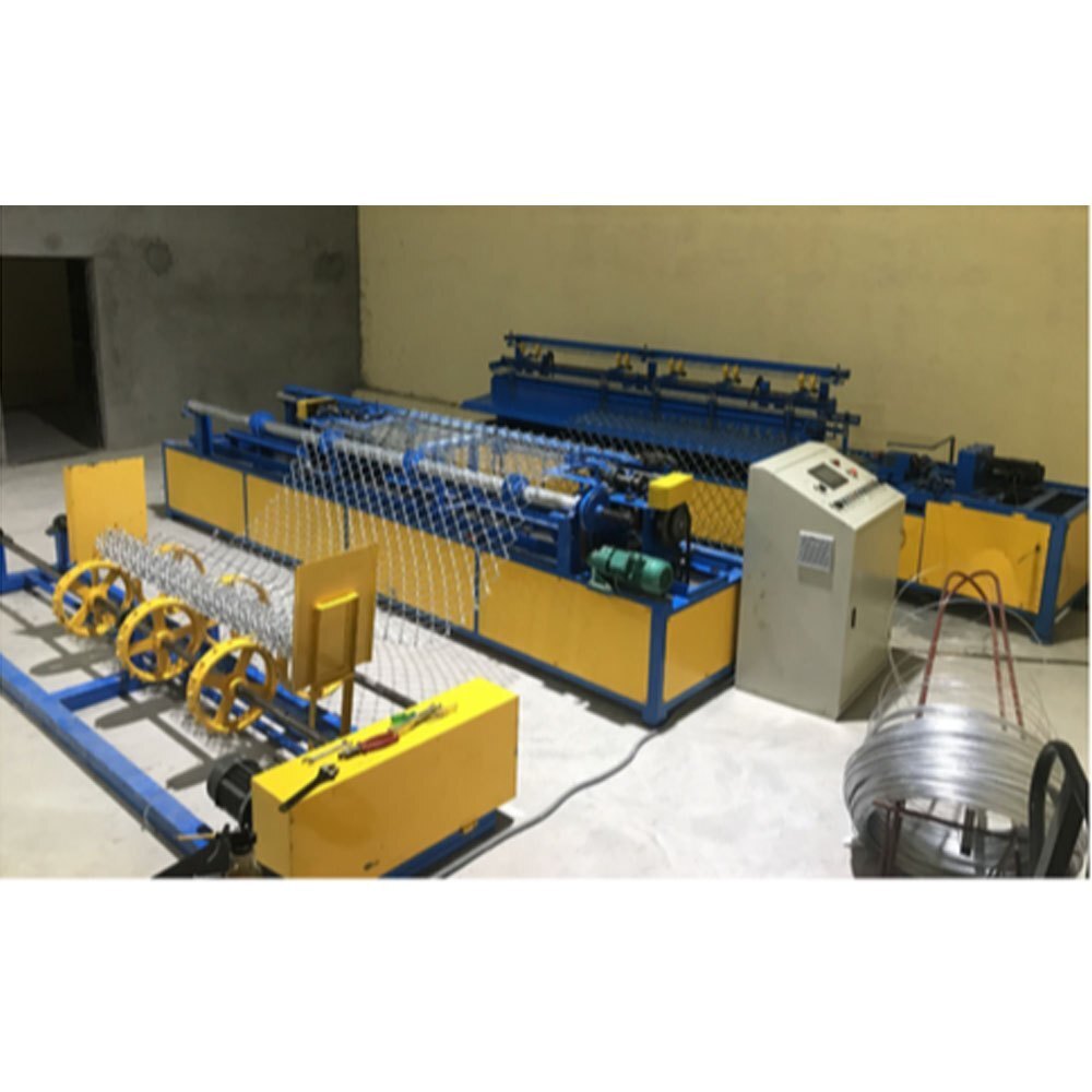 2 Feet Fully Automatic Chain Link Fencing Making Machine - Capacity: Max 150 Kg Kg
