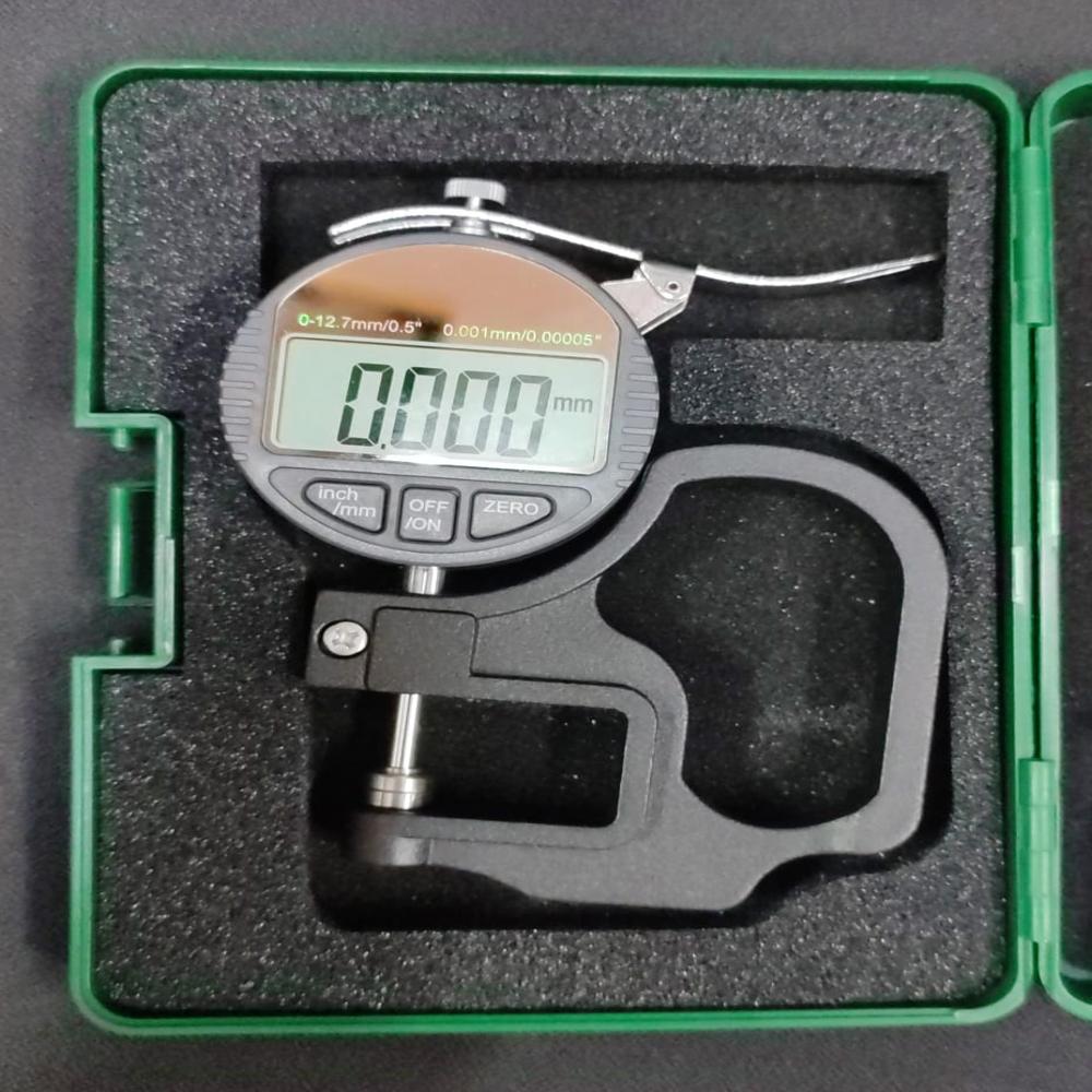 12.7mm Digital Thickness Gauge - Accuracy: 0.001 Mm