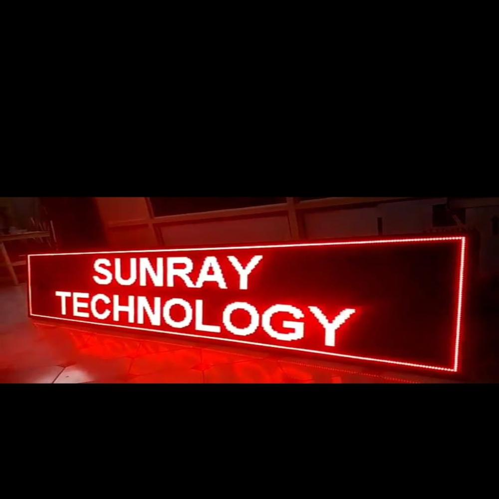 Led Scrolling Display - Application: Advertisement