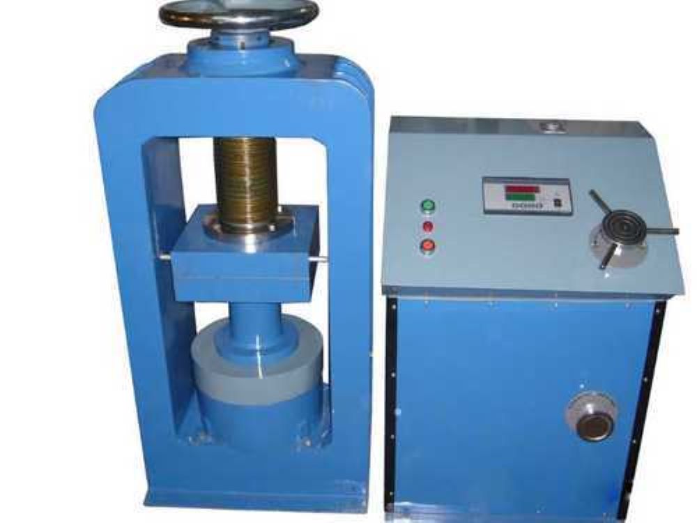 High Stability 4 Pillar Compression Testing Machine