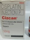 Cisplatin 50 Mg Injection - Origin: India