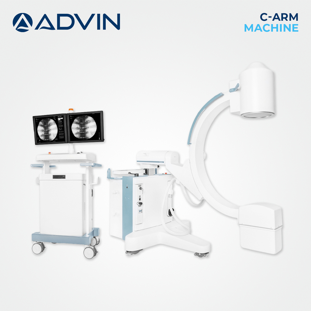 Mobile C-arm - High Frequency Inverter Based 3.5kw System | Excellent Image Quality, Touch Control Panel, Smooth Mobility, Real-time Operation, Portable Design