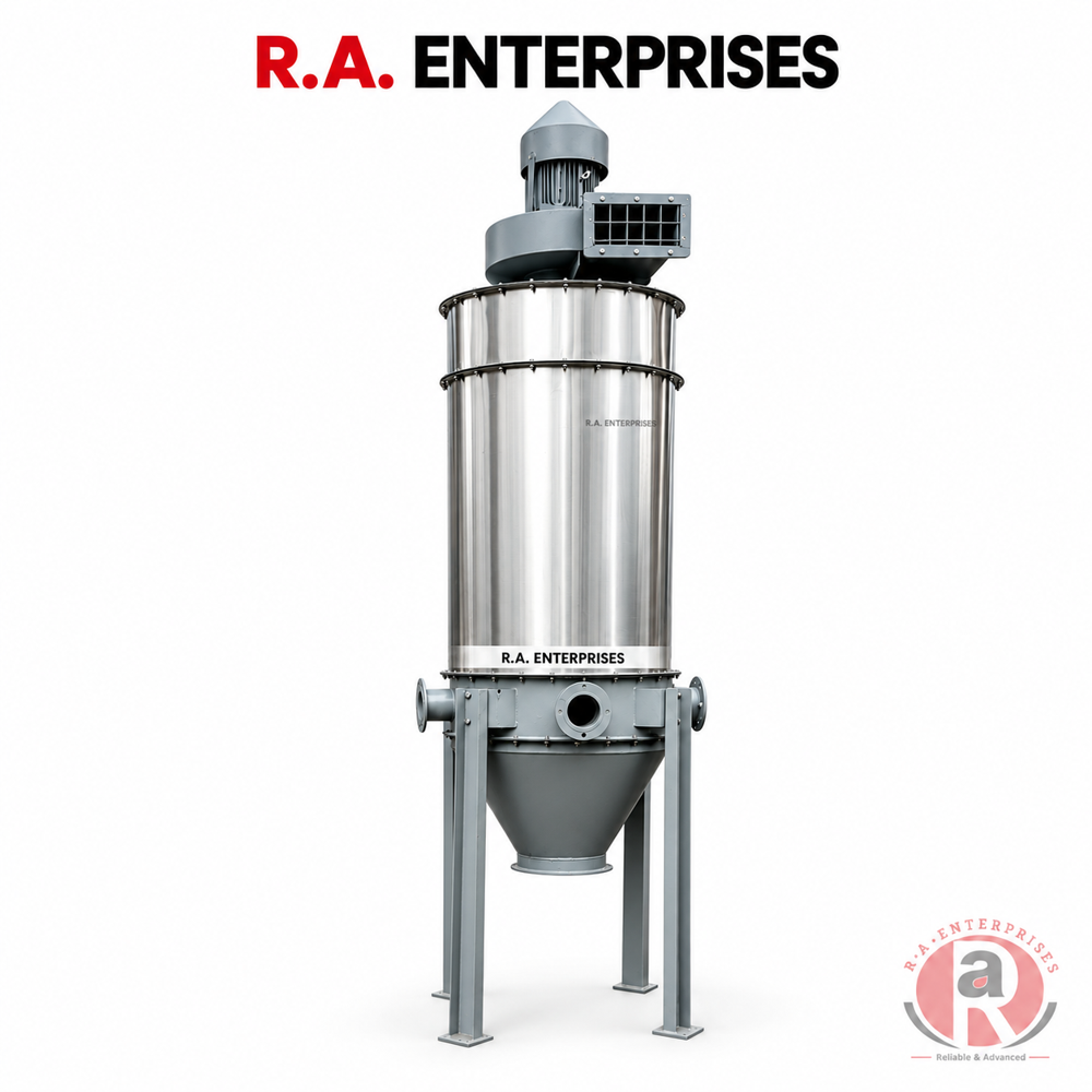 Ground Mounted Dust Collector 14 Filter Vibratory/Pulsejet - Application: Industrial