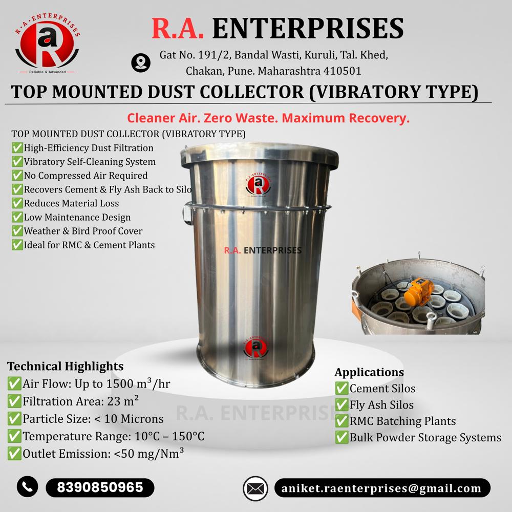 Ss Vt Dust Collector - Application: Industrial
