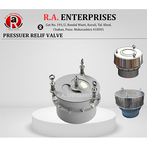 Pressure Relief Valve - Application: Industrial