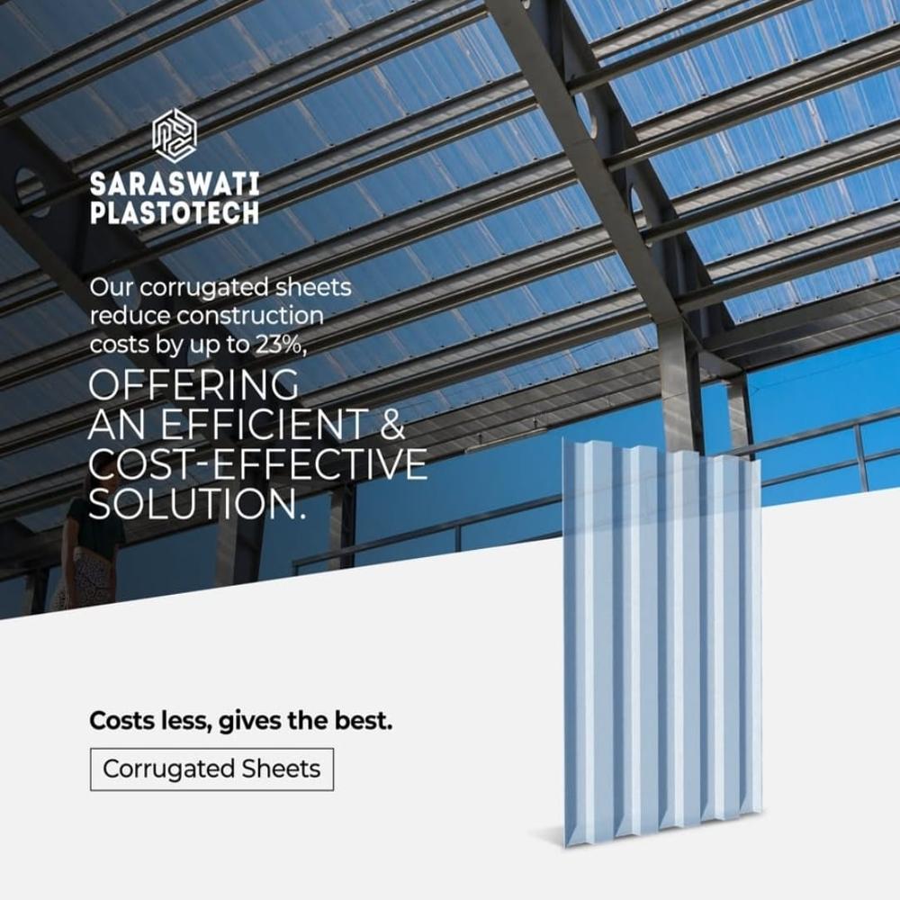 Profile Polycarbonate Sheet 1.2mm - Features: Uv Resistant