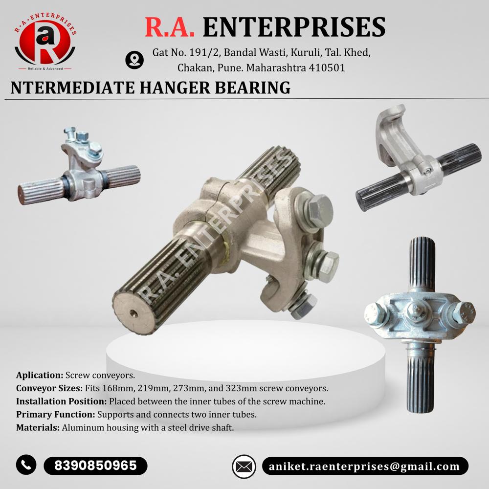 Intermediate Hanger Bearing For Cement Screw Conveyor - Features: High Quality