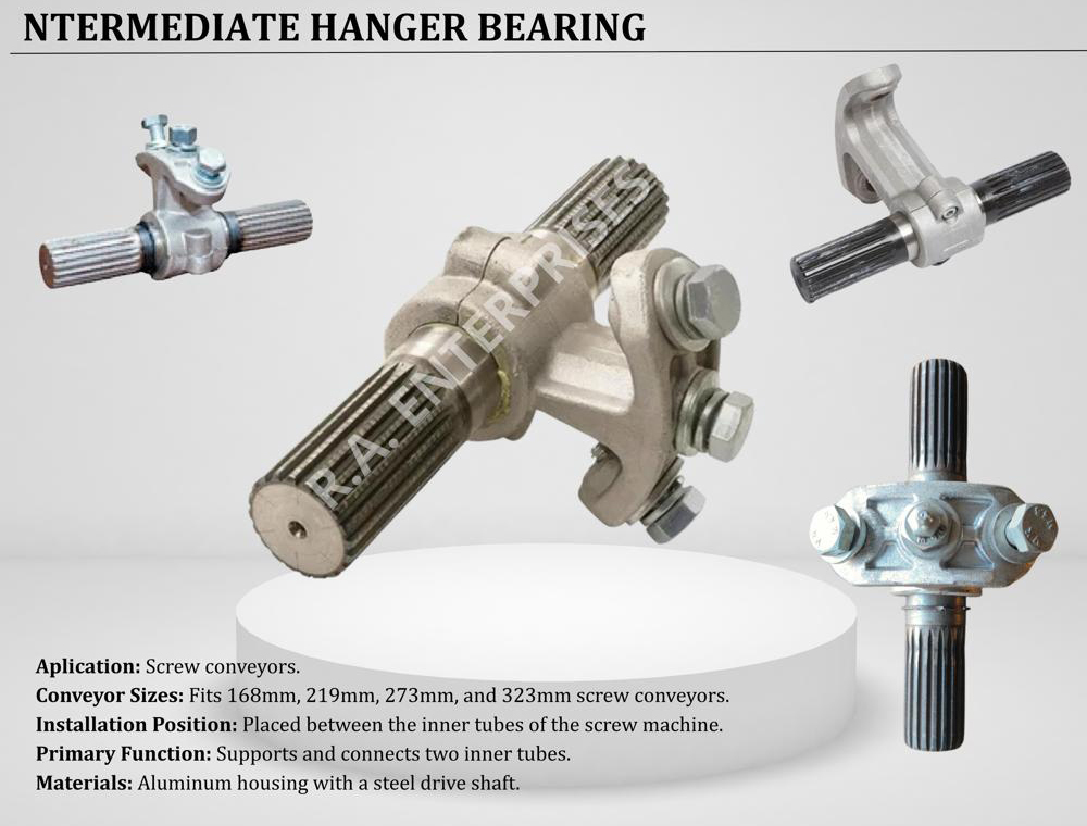 Intermediate Hanger Bearing For Cement Screw Conveyor - Features: High Quality