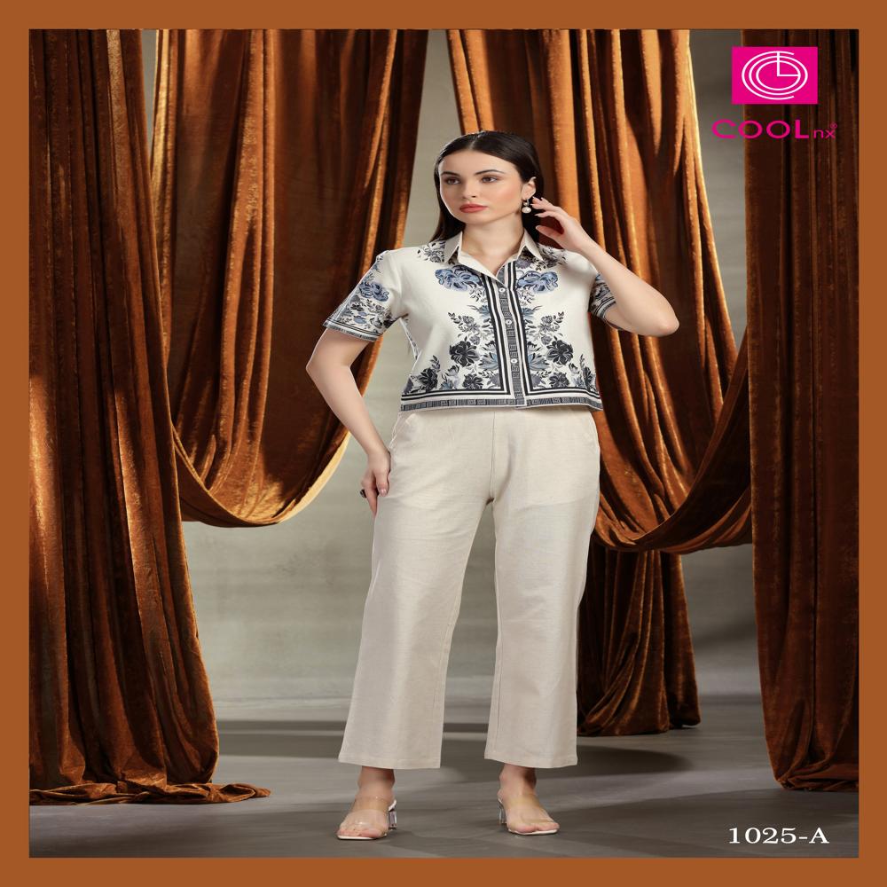 Womens Co Ord Set - Design: Printed