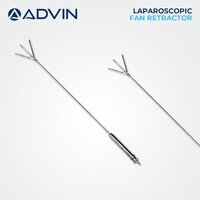 Laparoscopic Fan Retractor Advin - High-grade Surgical Steel, Ergonomic Handle, Fan-shaped Design For Gentle Tissue Retraction, Enhanced Visibility