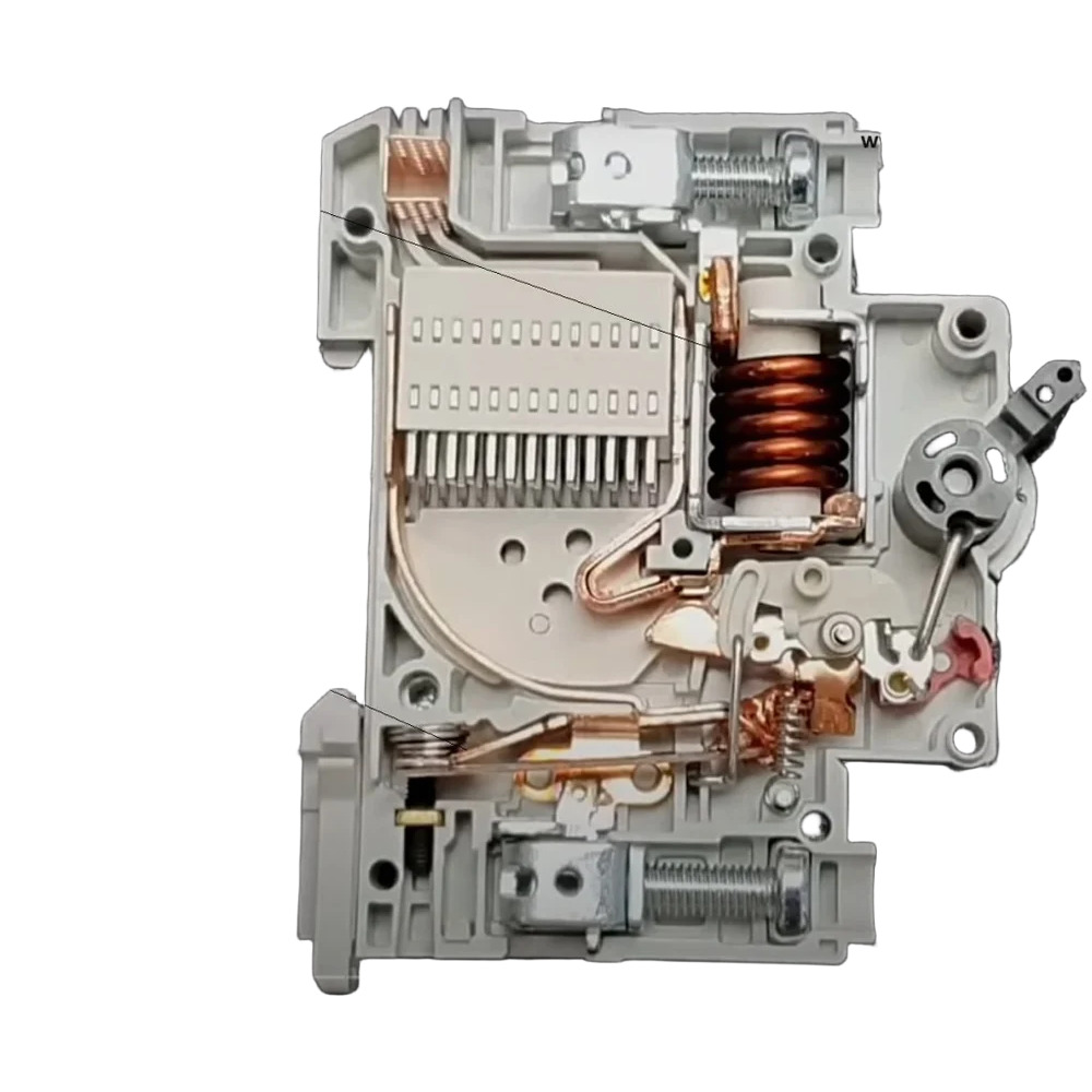 Circuit Breaker Components - Color: Silver