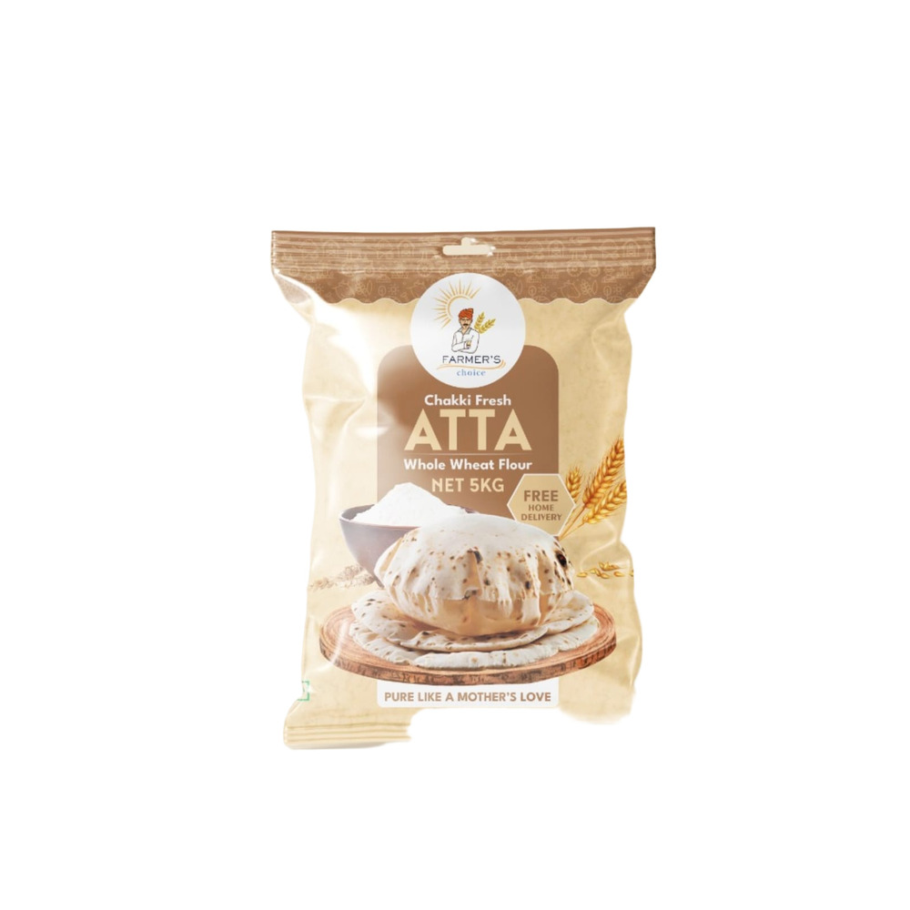 5Kg Whole Wheat Flour - Color: White