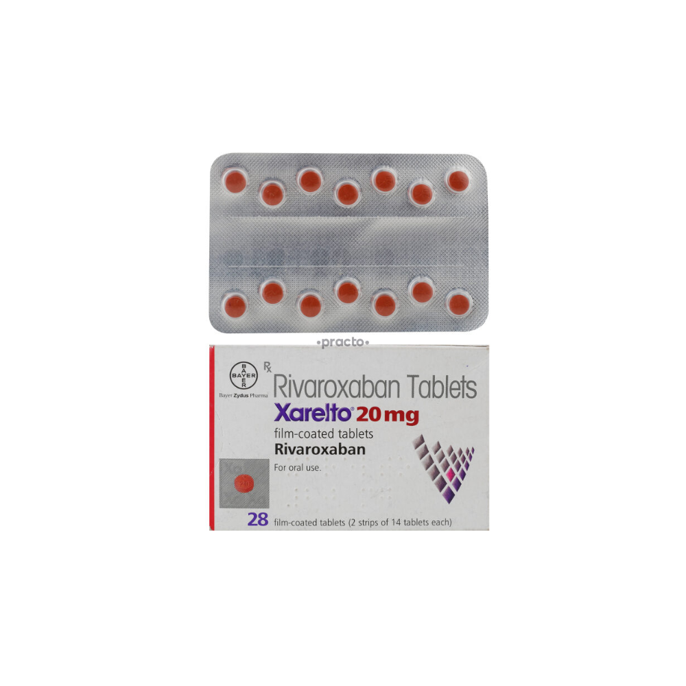 Xarelto Rivoraxaban 20 Mg Tablet