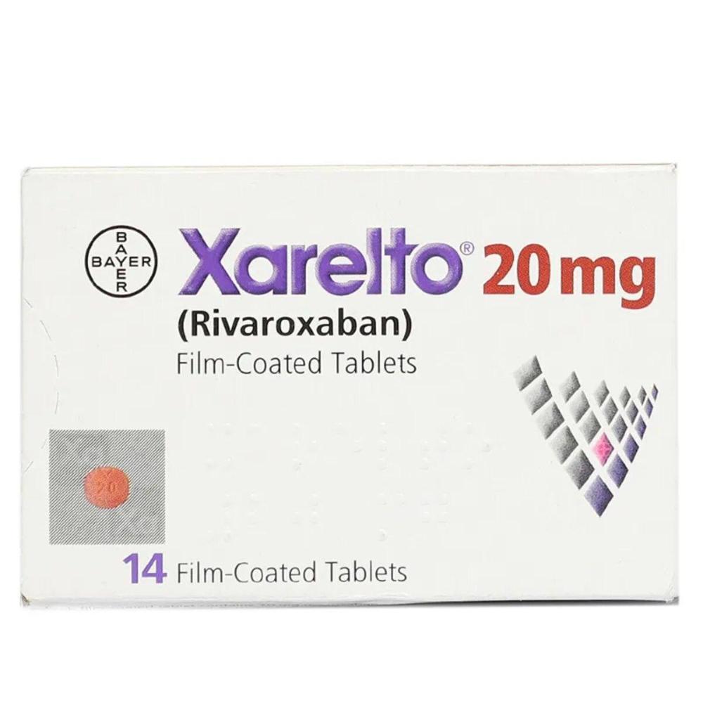 Xarelto Rivoraxaban 20 Mg Tablet