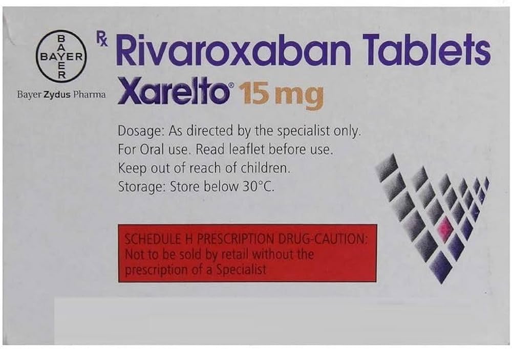Xarelto 15mg Rivaroxaban Tablets