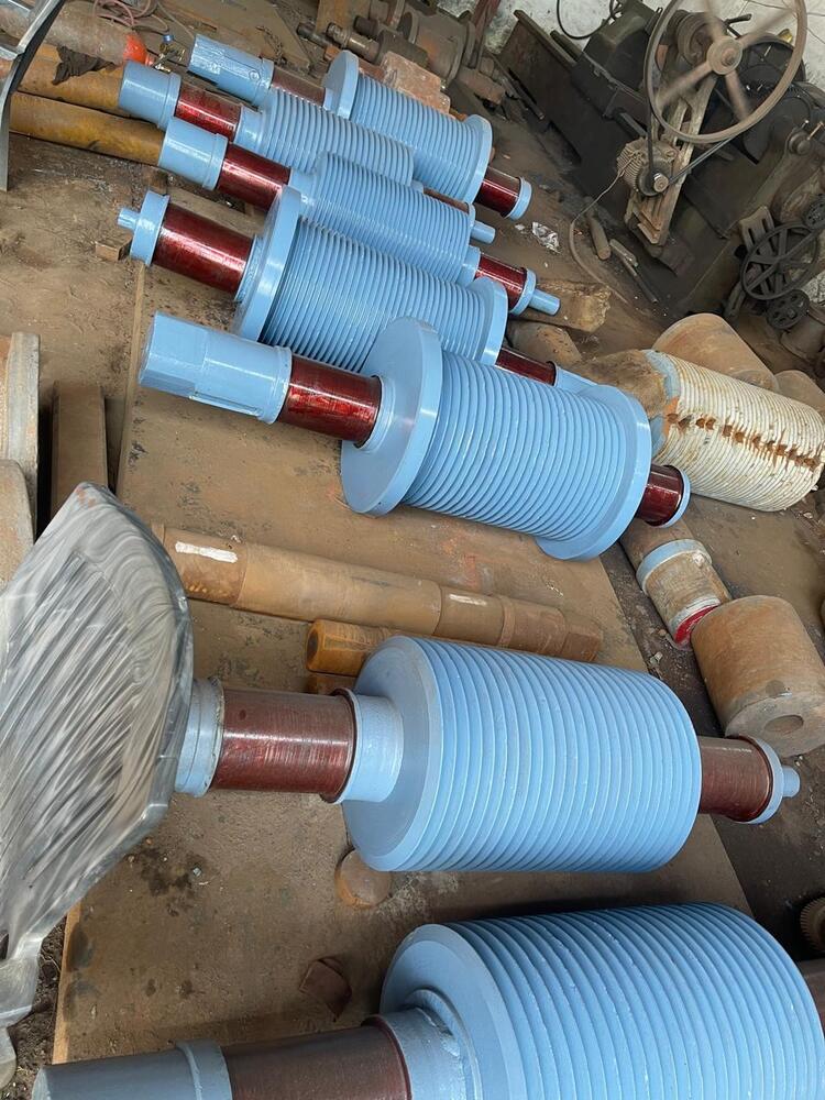 Mill Rollers - Color: Blue Paint Coated