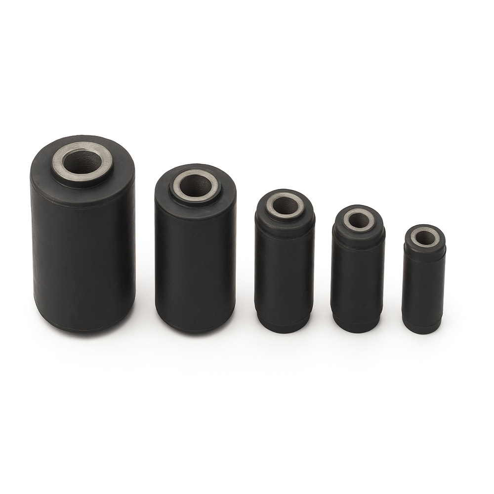 Rubber Bush - Rubber, 25x10mm | Elongation 150%, Shore A 60 Hardness, Vibration Dampening, Shock Absorption, Noise Reduction, Easy Installation