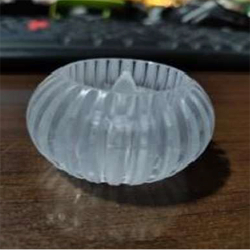 Round Candle Dc With Battery - Color: White