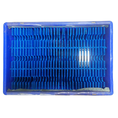 Hdpe Bin With Pp Partition - Color: Blue