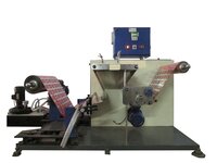 Roll To Roll Winder Re-winder Machine - Machine Speed 30-35 Mt./min, Label Size 40x20x100mm For Accurate Counting & Printing