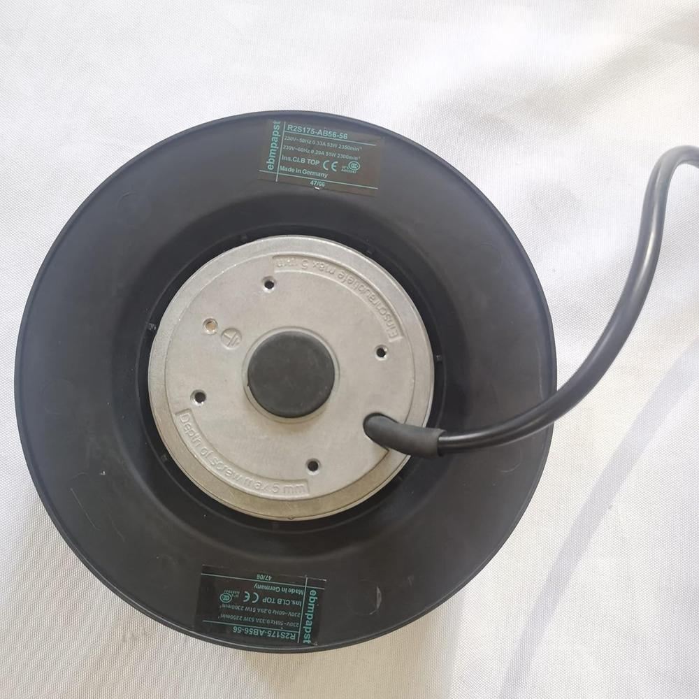 EBM PAPST Centrifugal Fan R2S175-AB56-56 220V 0.33A 3months Warranty Send by DHL Axial Cooling Fan