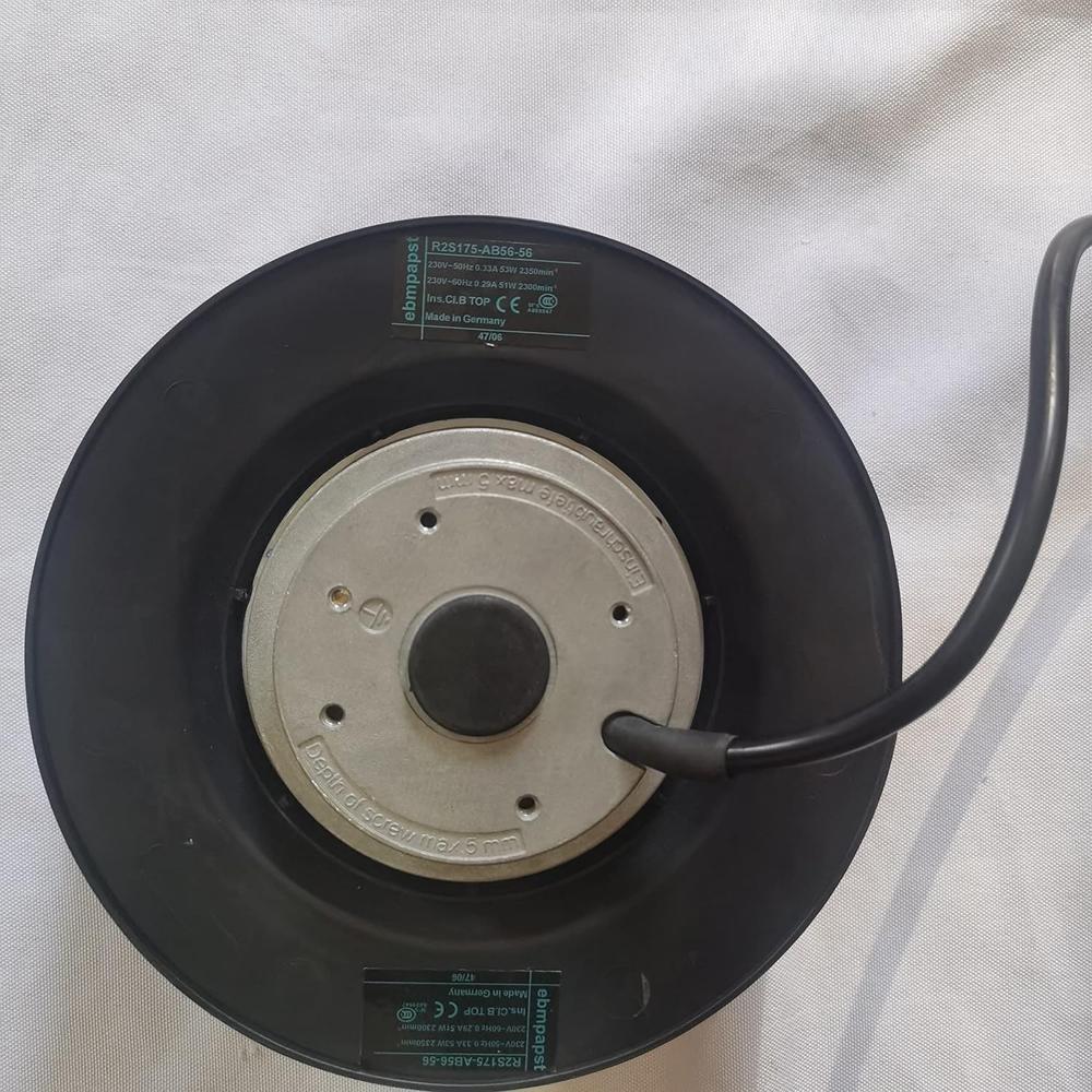 EBM PAPST Centrifugal Fan R2S175-AB56-56 220V 0.33A 3months Warranty Send by DHL Axial Cooling Fan
