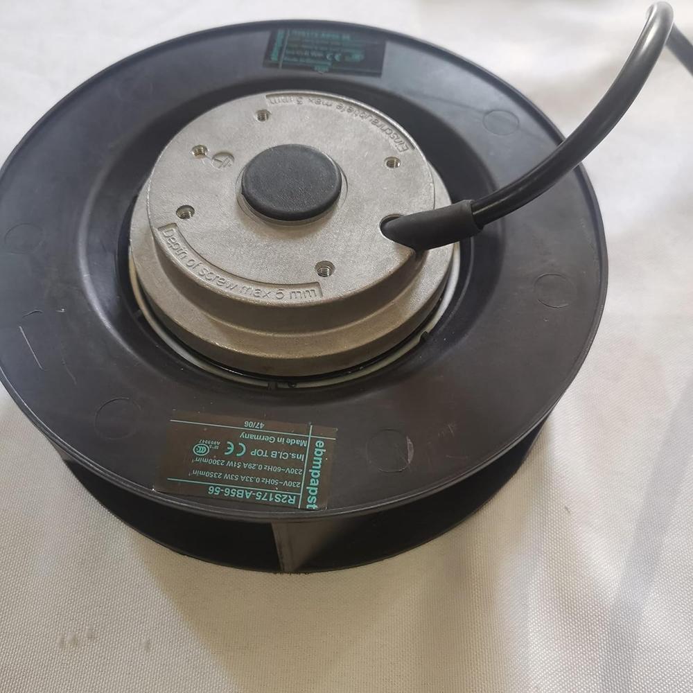 Ebm Papst Centrifugal Fan R2s175-ab56-56 220v 0.33a 3months Warranty Send By Dhl Axial Cooling Fan - Color: Silver