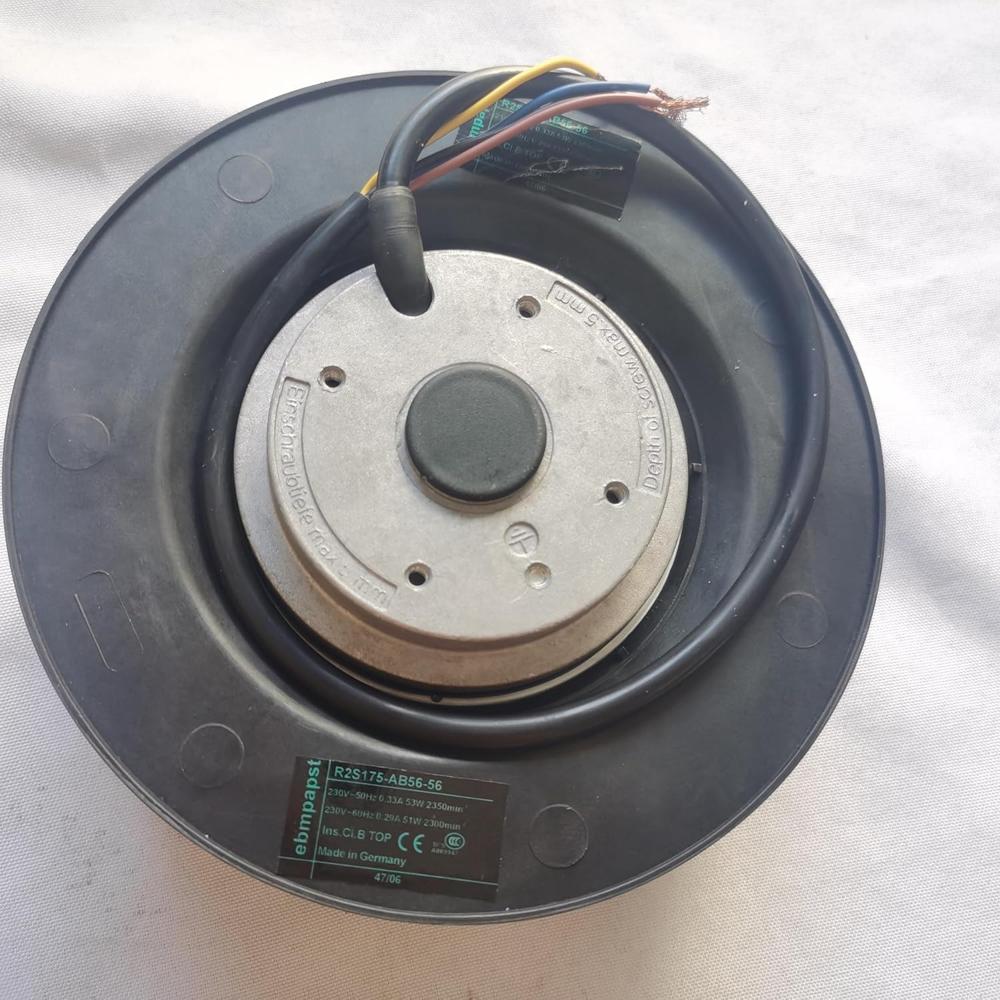 EBM PAPST Centrifugal Fan R2S175-AB56-56 220V 0.33A 3months Warranty Send by DHL Axial Cooling Fan