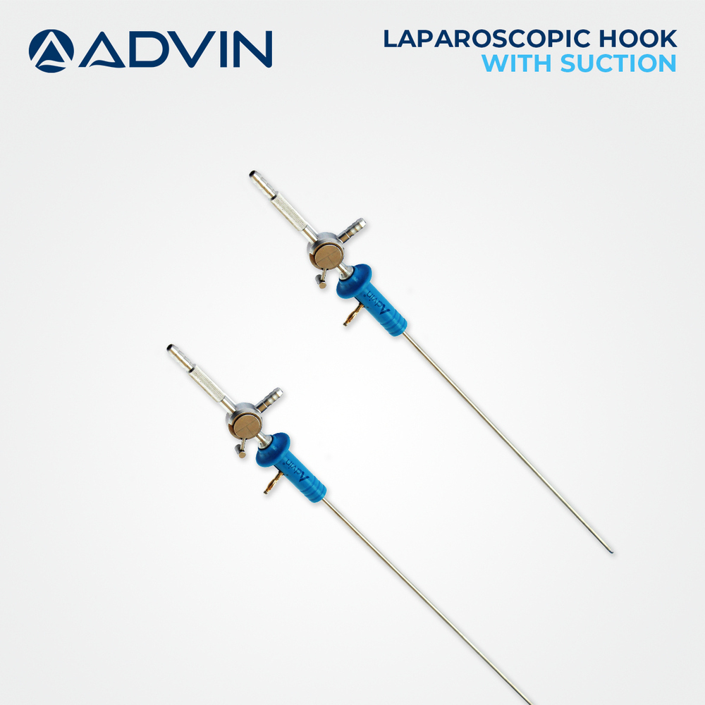 Laparoscopic Hook With Suction Advin