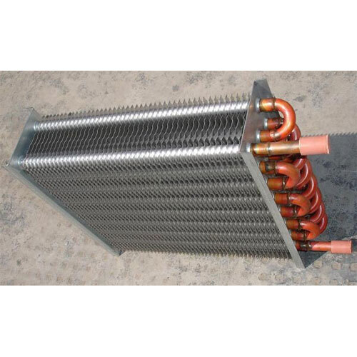 3 Finned Tube Heat Exchanger - Color: Silver
