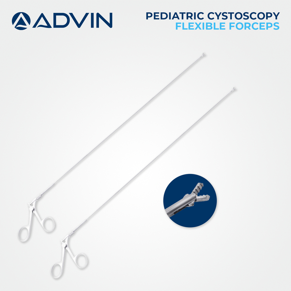 Pediatric Cystoscopy Flexible Forceps - Operating Type: Manual
