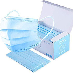 नीला सर्जिकल फेस मास्क