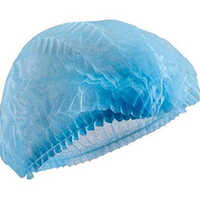 Disposable Bouffant Cap - Color: Blue