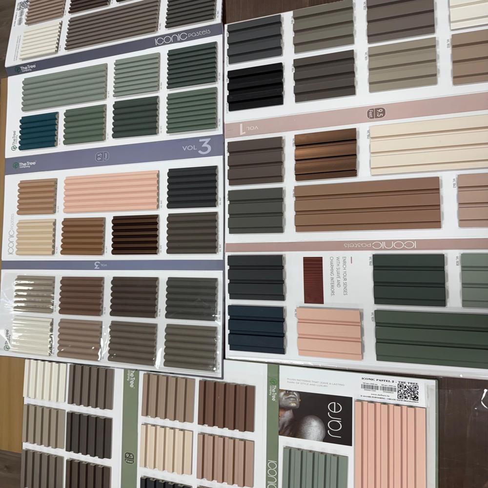 Luxury PASTEL Fluted Louver Panel