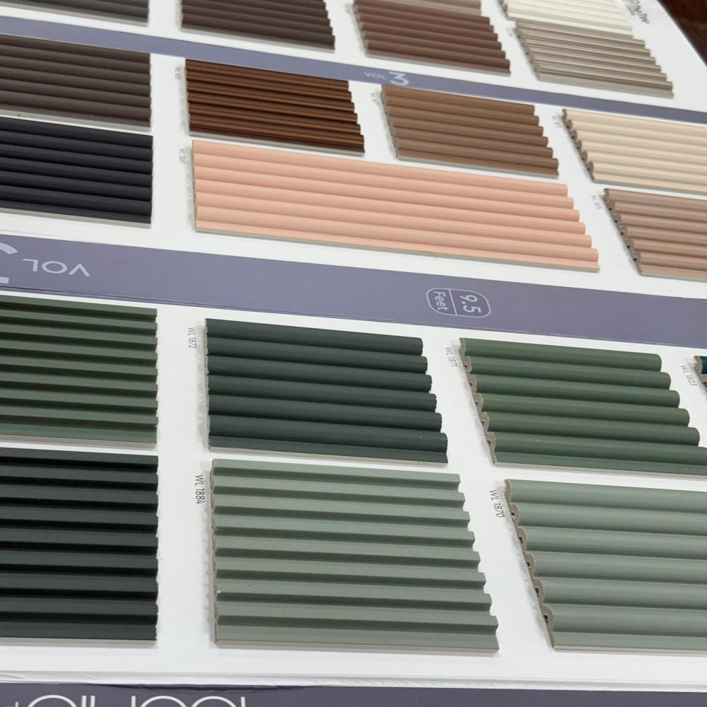 Luxury PASTEL Fluted Louver Panel