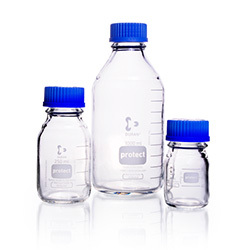 Safety Coated Glass Bottles - Application: Laboratory