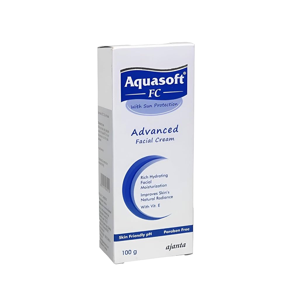 Aquasoft Fc Advanced Facial 100Gm Cream With Sun Protection - Drug Type: General Medicines