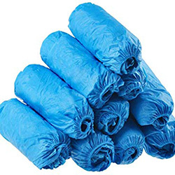 Nonwoven Shoe Cover - Color: Blue