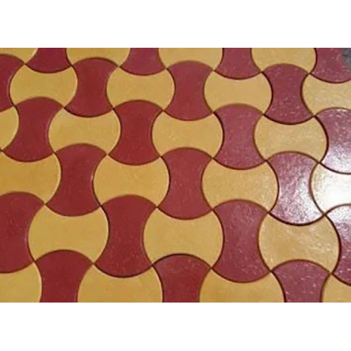 Round Dumble Paver Block - Color: Yellow