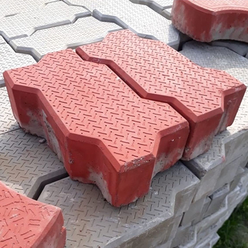 Zebra Paver Block - Color: Brown