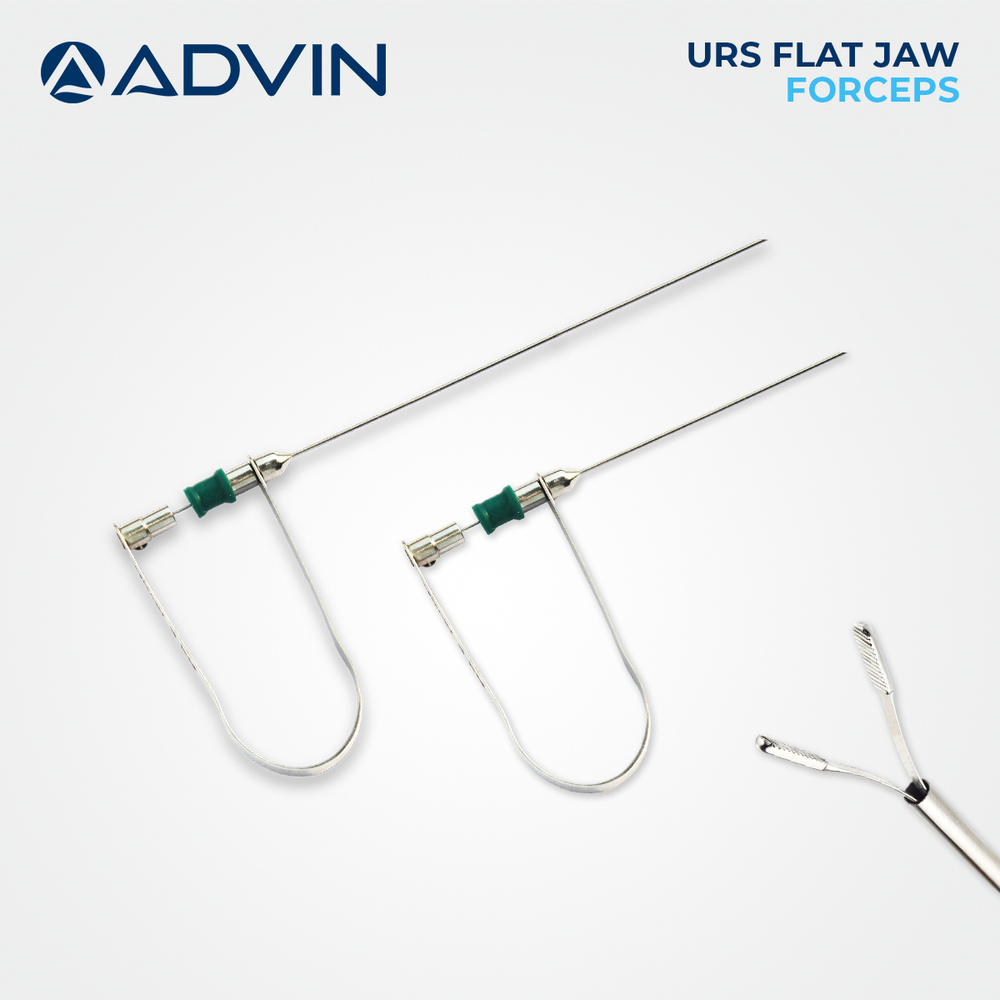 URS Flat Jaw Forceps