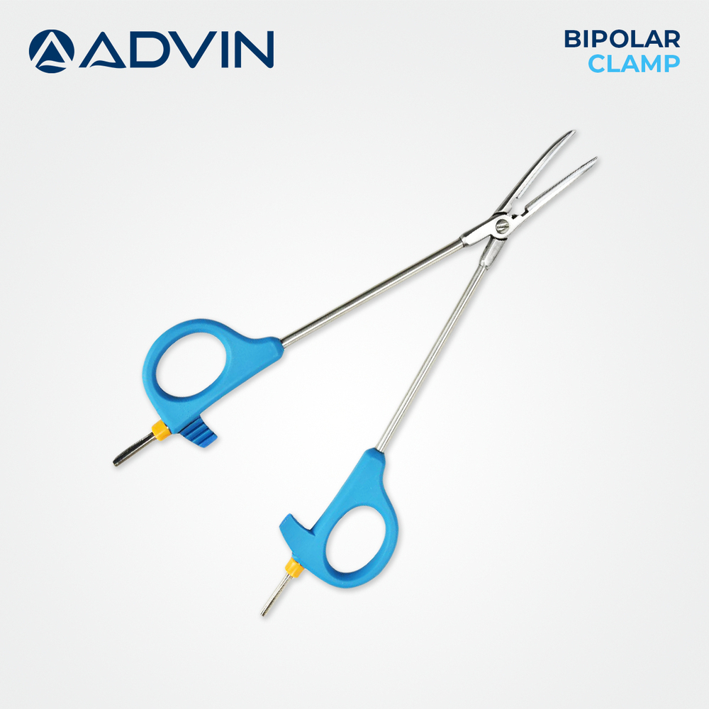 Bipolar Clamp Advin - High-Grade Medical Materials | Ergonomic Design, Lightweight, Reusable, Compatible with Electrosurgical Units