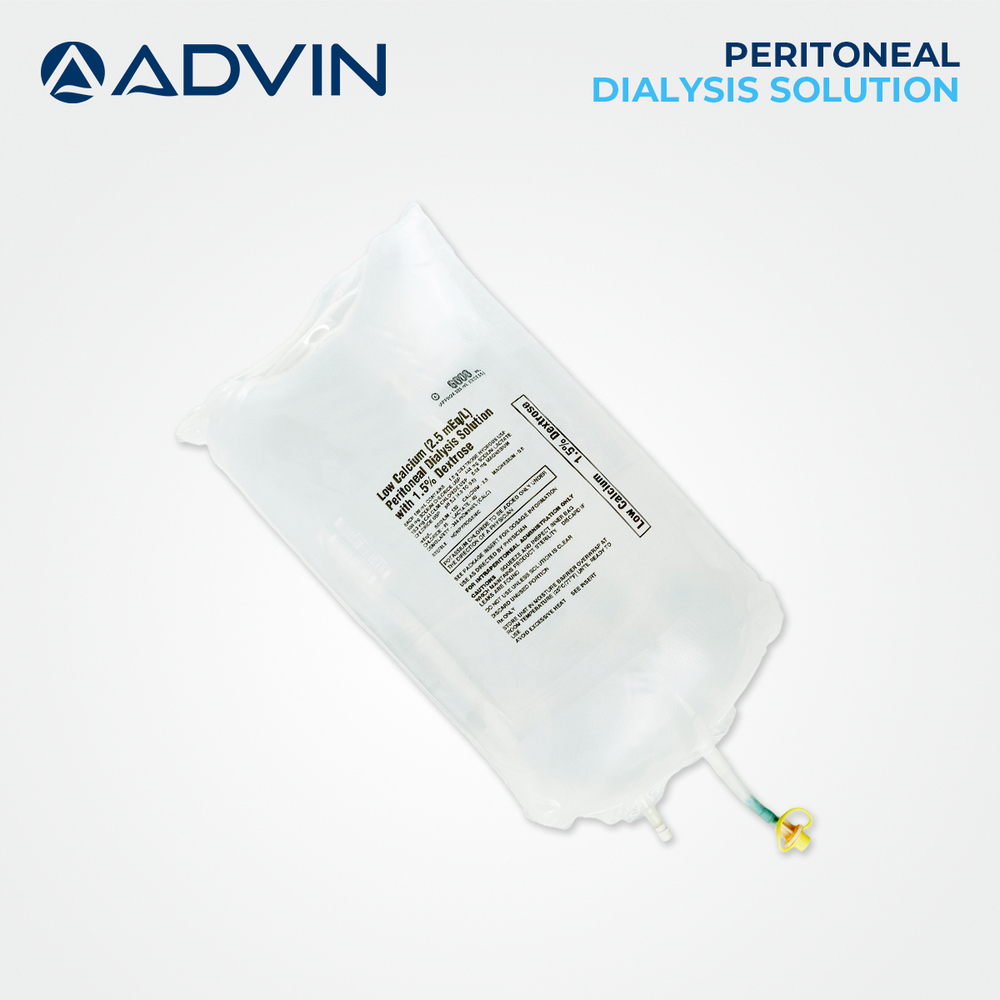 Peritoneal Dialysis Solution - Sodium Chloride Injection 0.9%, Non-Pyrogenic, Sterile Single Dose Container for Fluid Replacement and Irrigation