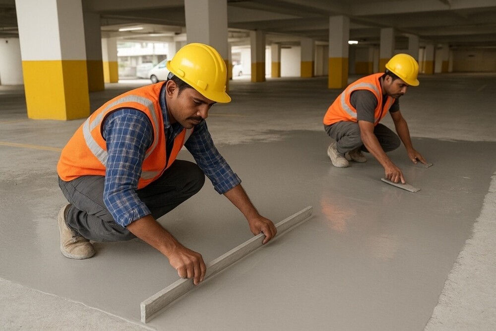 Trimix Concrete Flooring Services By CONCURA INDIA INFRA PVT LTD