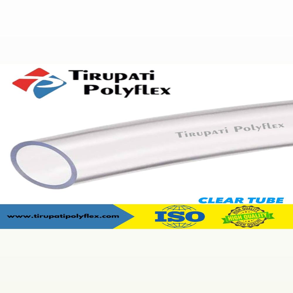Pvc Transparent Pipe - Color: Blue