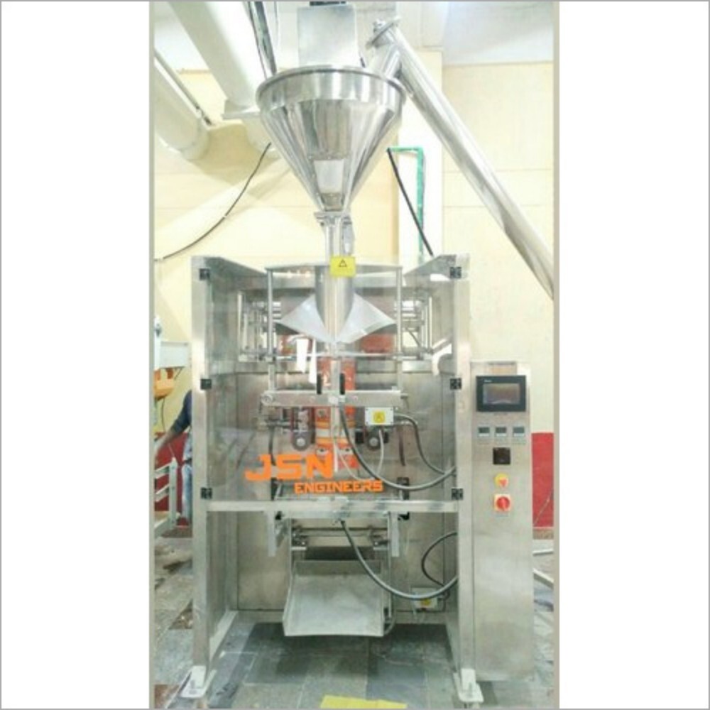 Servo Auger Filler Besan Pouch Packing Machine - Grade: Industrial Grade