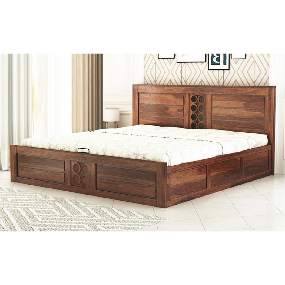 Royaloak Audi Queen Size Bed With Storage - Bd20222002-5S - Assembly: Carpenter Assembly